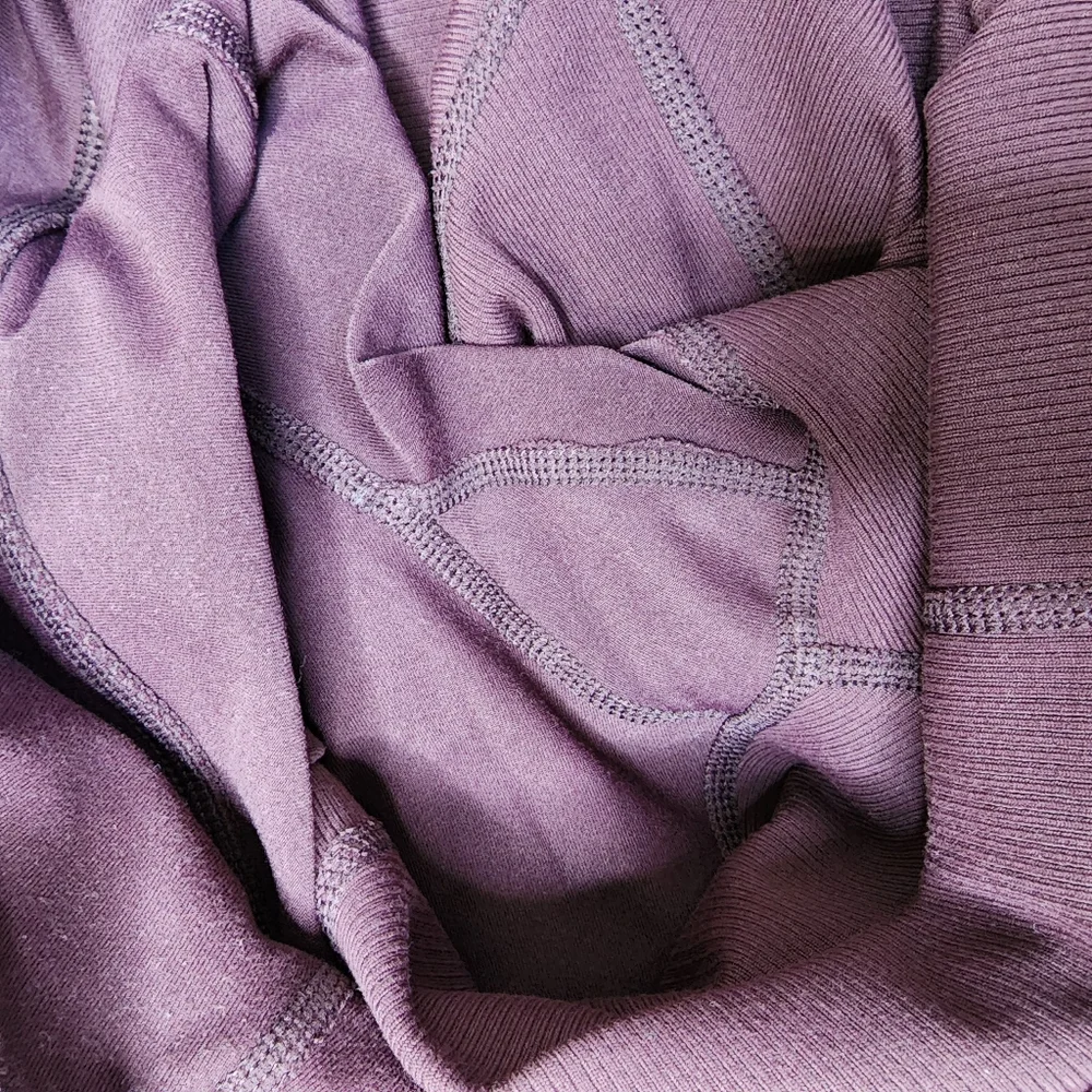 Zella Moto Ribbed High Waist Ankle Crop Leggings Size Medium - Picture 12 of 14